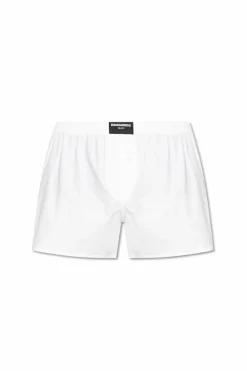 Dsquared2 BIAŁY Bokserki z logo