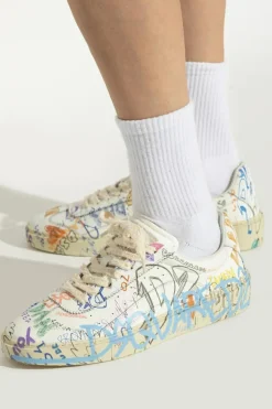 Dsquared2 BIAŁY Buty sportowe `Rider`