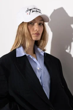 Dsquared2 BIAŁY Czapka z daszkiem
