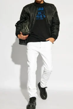 Dsquared2 BIAŁY Jeansy `Cool Guy`