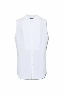 Dsquared2 BIAŁY Koszula bez rękawów