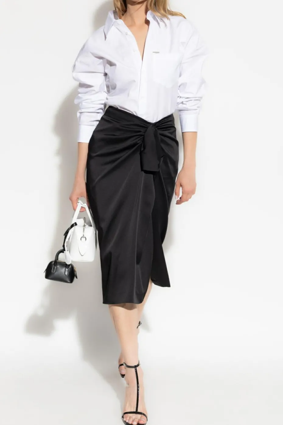 Dsquared2 BIAŁY Koszula z kieszenią