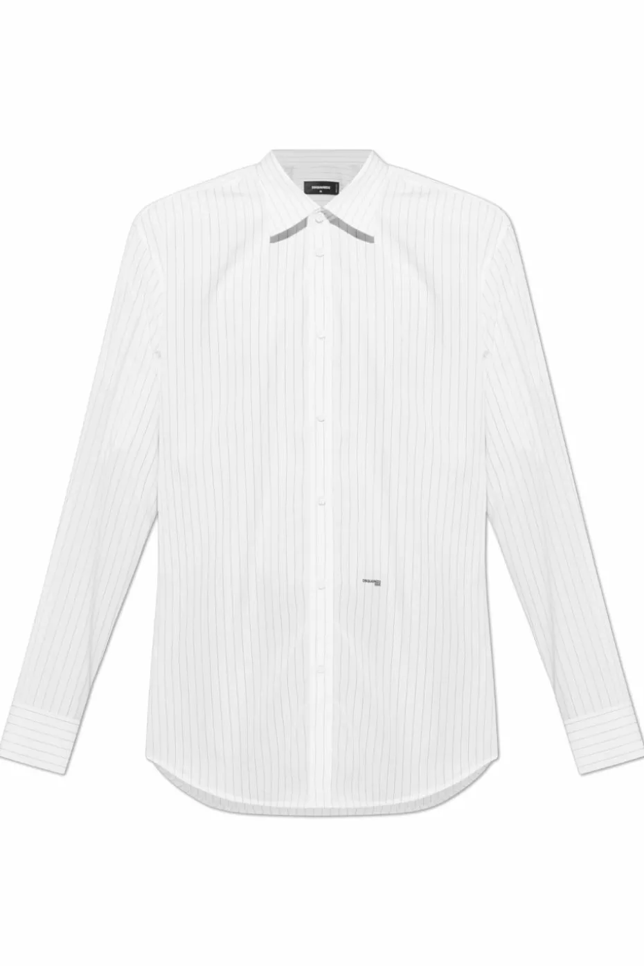 Dsquared2 BIAŁY Koszula ze wzorem w pasy
