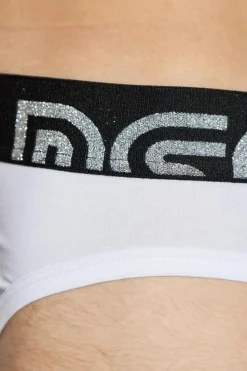 Dsquared2 BIAŁY Slipy z logo