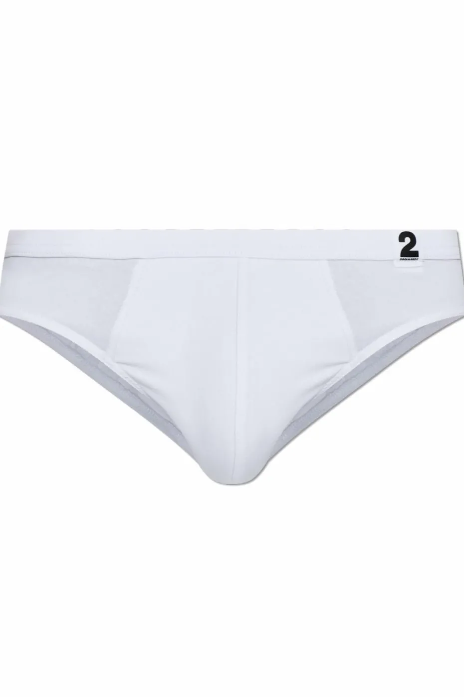 Dsquared2 BIAŁY Slipy z logo