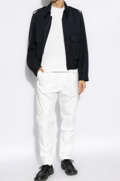 Dsquared2 BIAŁY Spodnie `One Pleat`