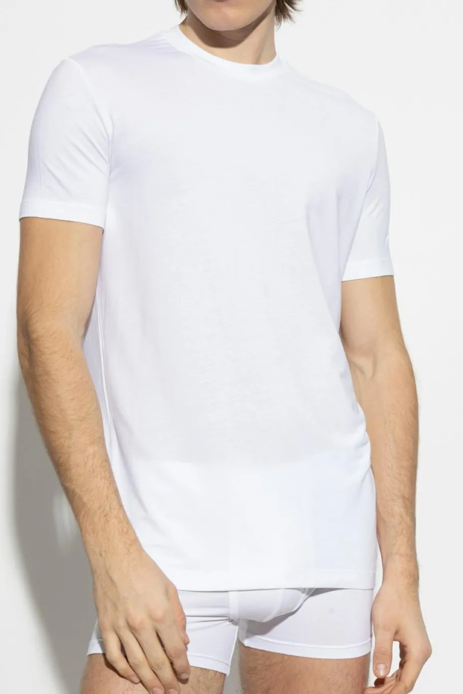 Dsquared2 BIAŁY T-shirt z kolekcji `Underwear`