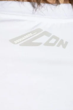 Dsquared2 BIAŁY T-shirt z kolekcji `Underwear`
