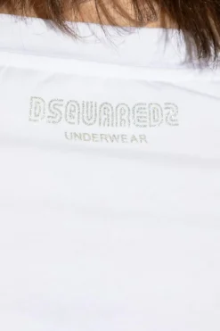 Dsquared2 BIAŁY T-shirt z kolekcji `Underwear`