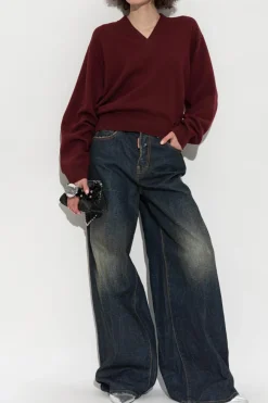 Dsquared2 BORDO Wełniany sweter