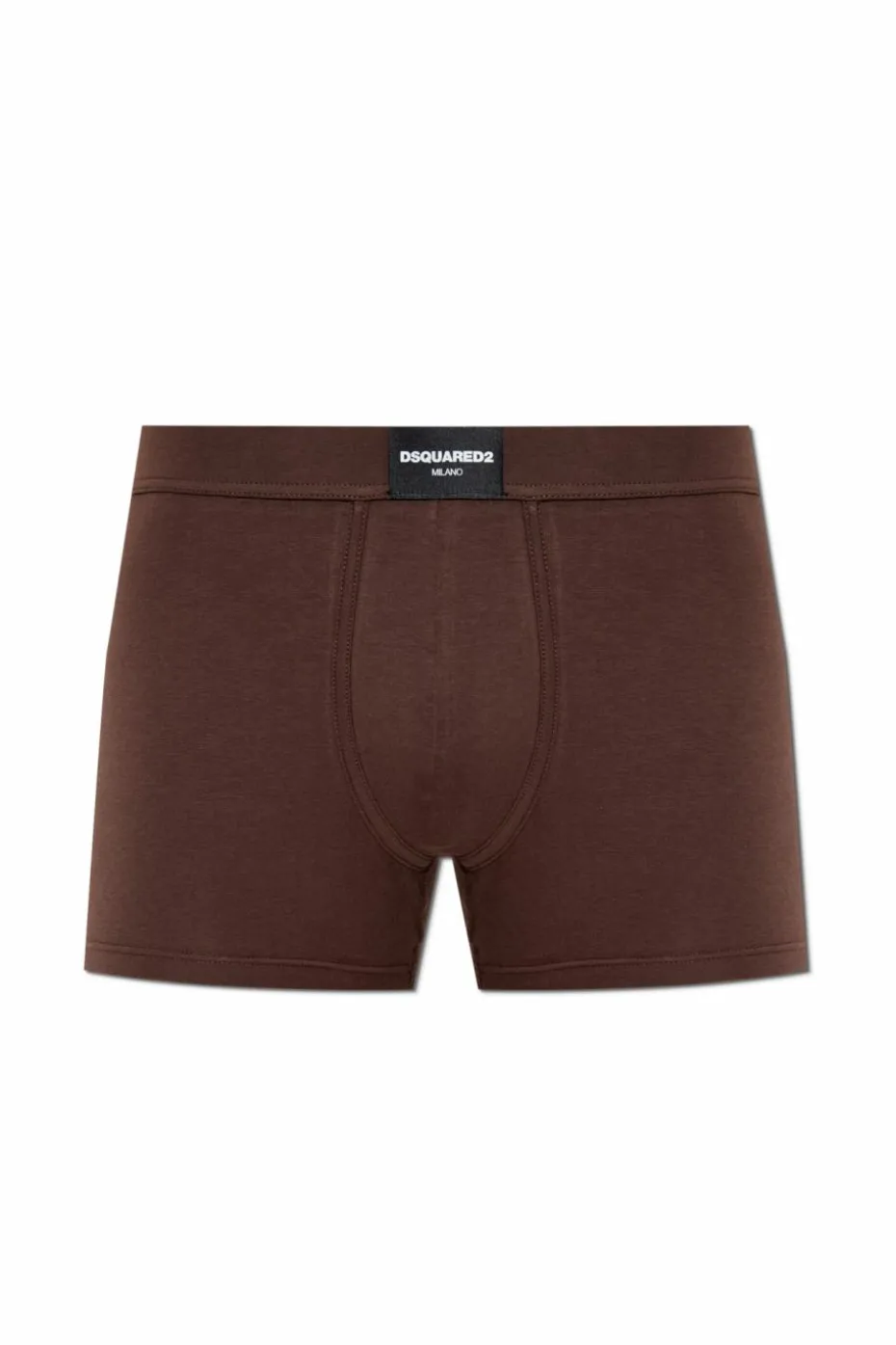 Dsquared2 BRĄZOWY Bokserki z logo