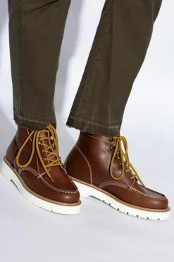 Dsquared2 BRĄZOWY Buty za kostkę