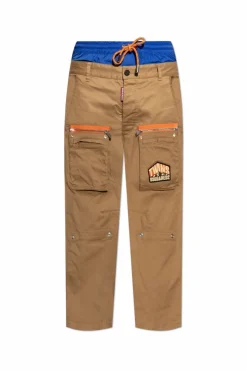 Dsquared2 BRĄZOWY Jeansy typu `cargo`
