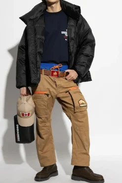 Dsquared2 BRĄZOWY Jeansy typu `cargo`
