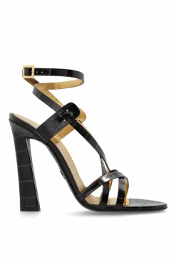 Dsquared2 BRĄZOWY Sandały na obcasie