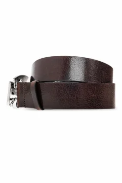 Dsquared2 BRĄZOWY Skórzany pasek