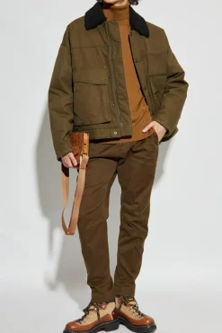 Dsquared2 BRĄZOWY Spodnie `Sexy Chino`