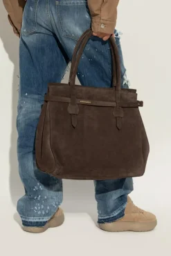 Dsquared2 BRĄZOWY Torba typu `shopper`