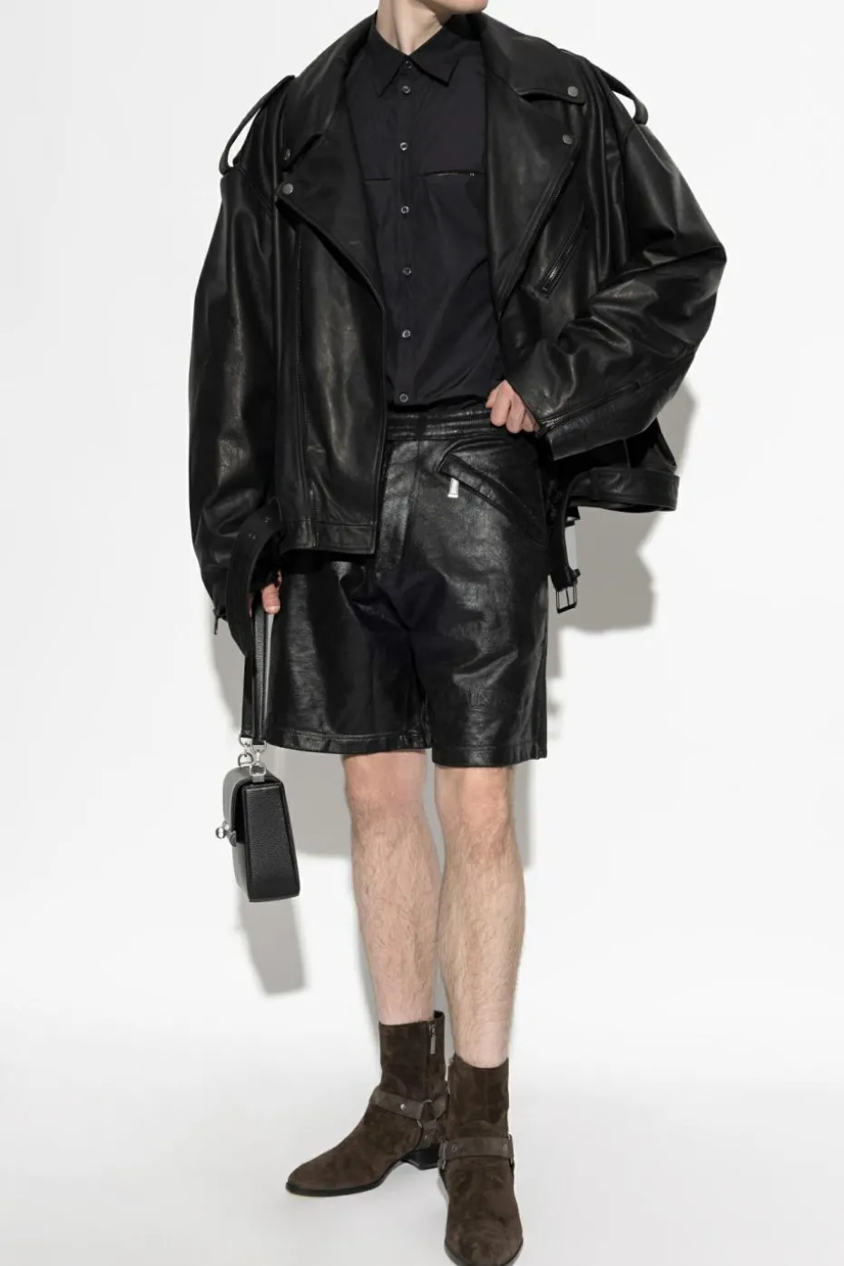 Dsquared2 CZARNY Bawełniana koszula