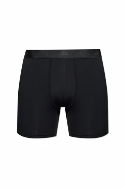 Dsquared2 CZARNY Bawełniane bokserki z logo