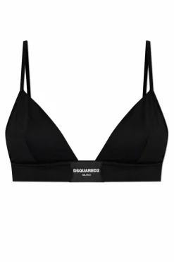 Dsquared2 CZARNY Biustonosz z logo