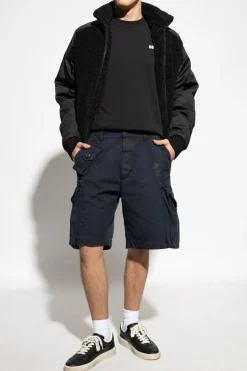 Dsquared2 CZARNY Bluza polarowa ze stójką
