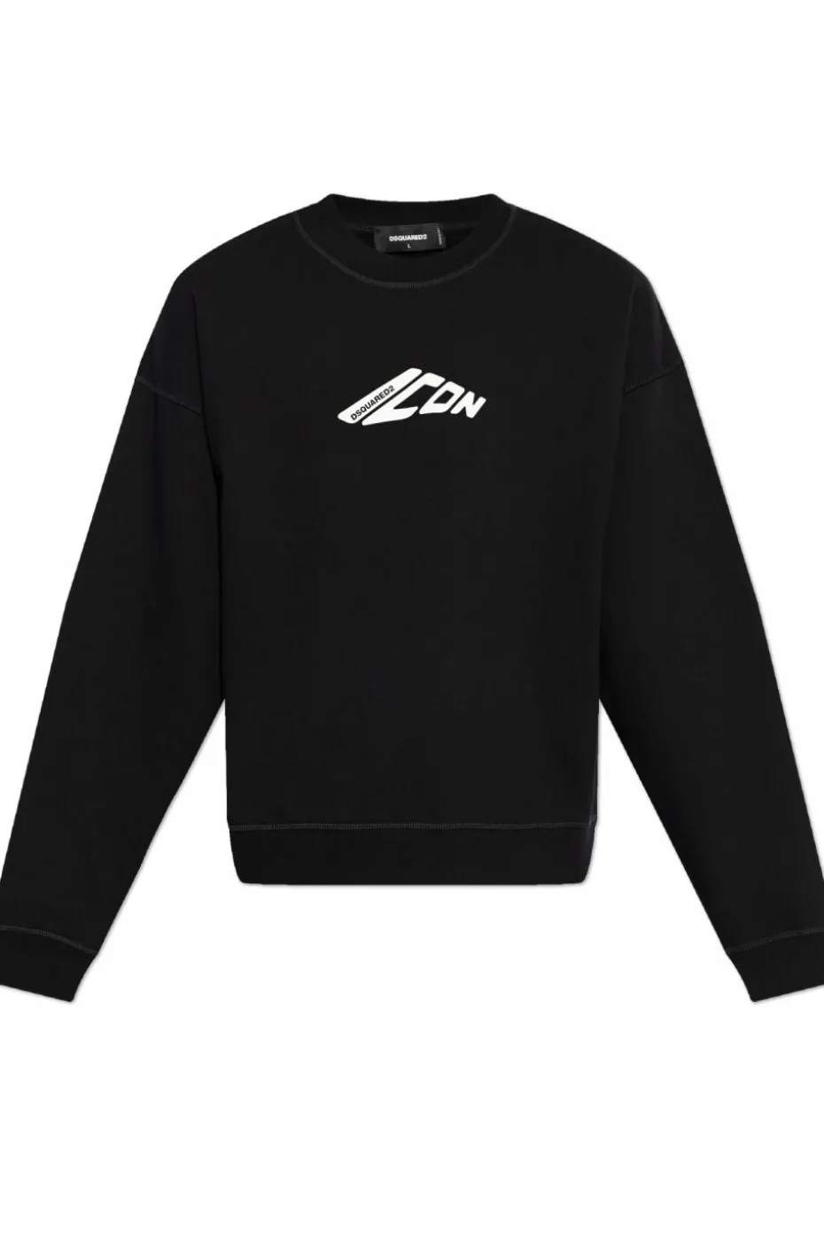 Dsquared2 CZARNY Bluza z logo