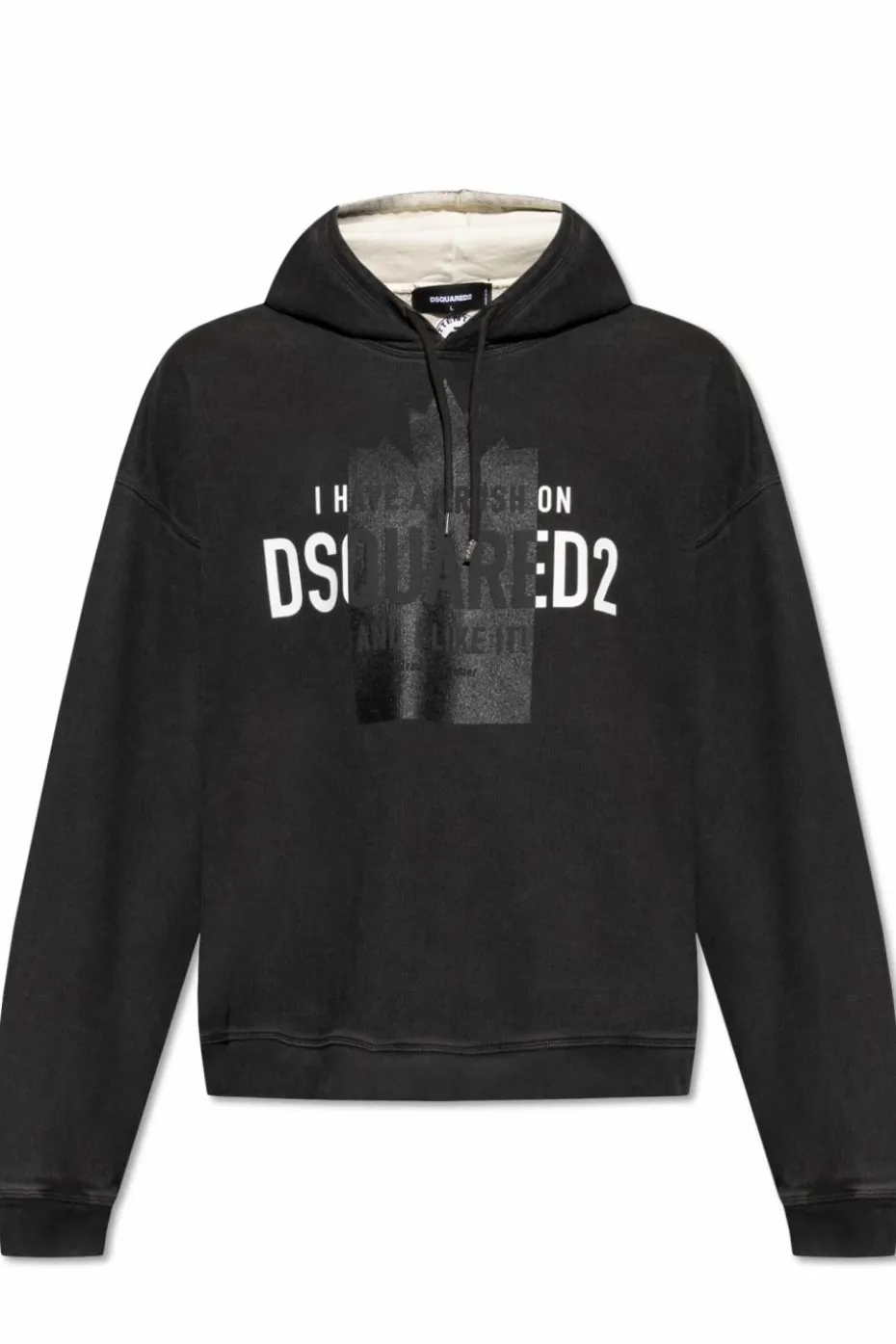 Dsquared2 CZARNY Bluza z logo
