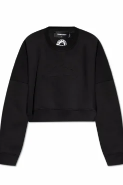Dsquared2 CZARNY Bluza z logo