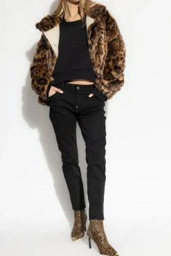 Dsquared2 CZARNY Bluza z logo