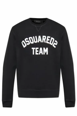 Dsquared2 CZARNY Bluza z logo