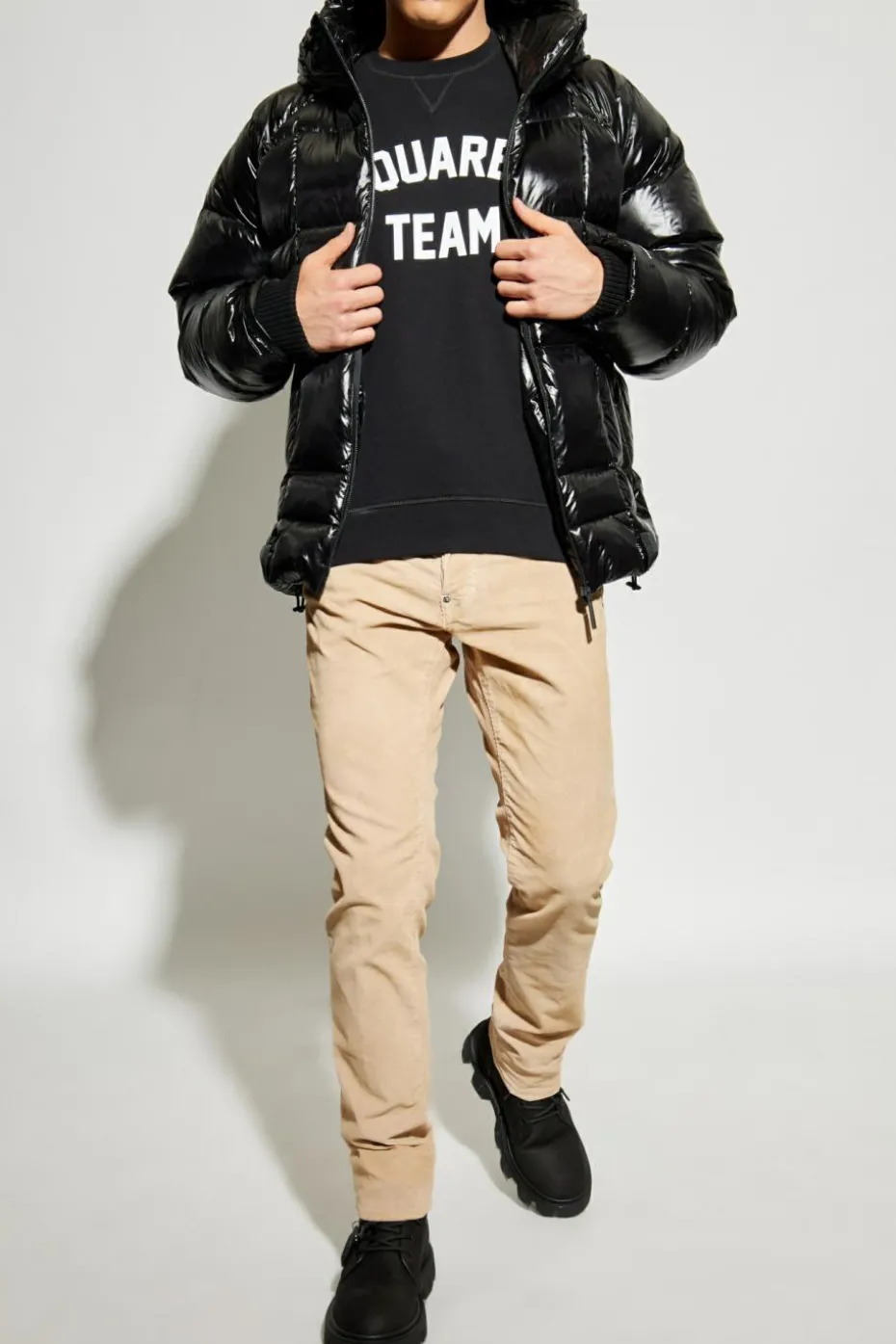 Dsquared2 CZARNY Bluza z logo