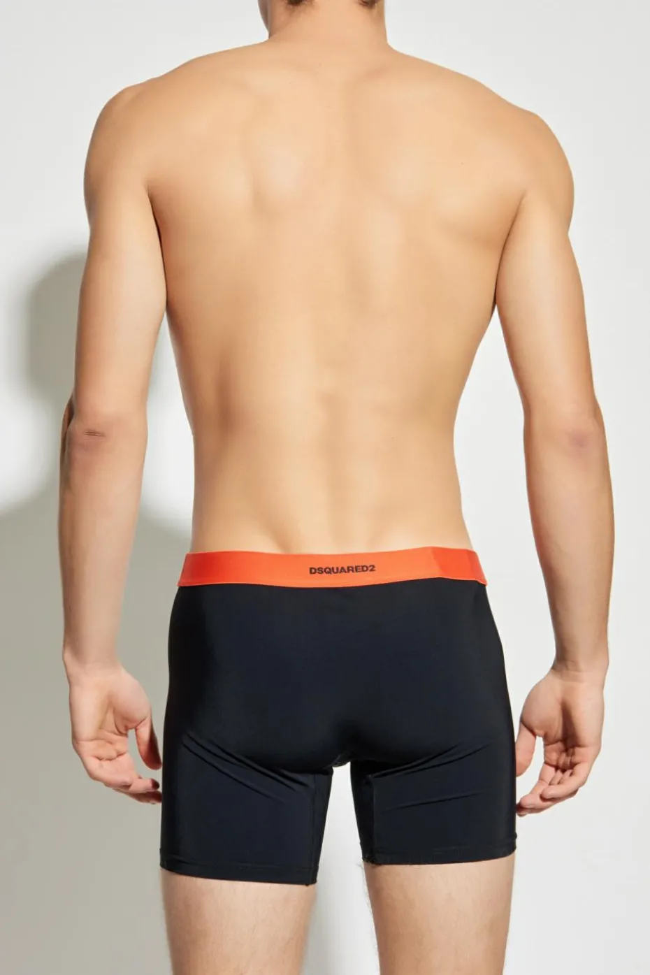 Dsquared2 CZARNY Bokserki kąpielowe