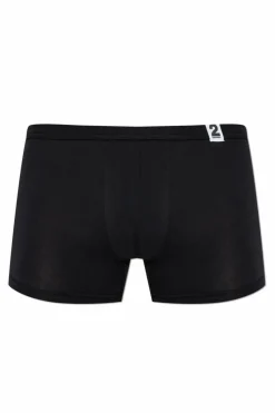 Dsquared2 CZARNY Bokserki z logo
