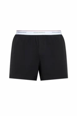 Dsquared2 CZARNY Bokserki z logo
