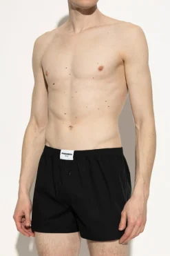 Dsquared2 CZARNY Bokserki z logo