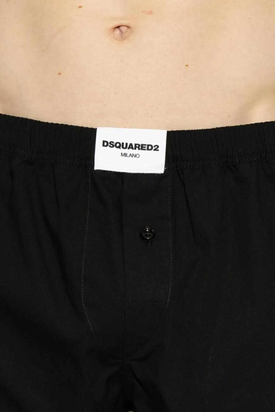 Dsquared2 CZARNY Bokserki z logo