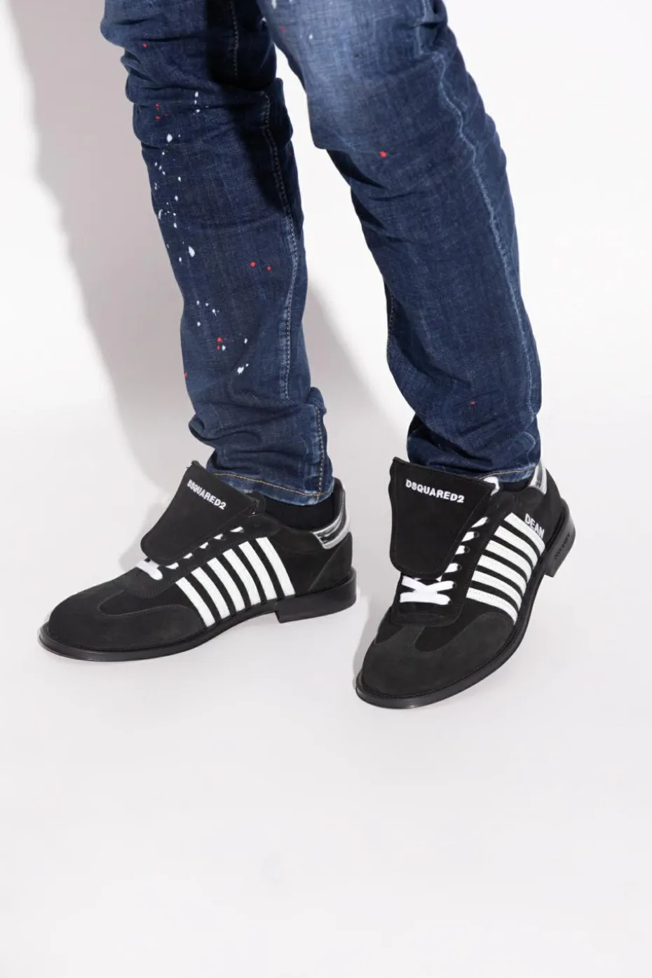 Dsquared2 CZARNY Buty typu `derby`