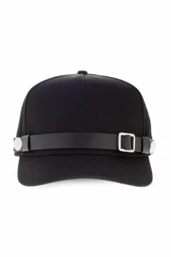 Dsquared2 CZARNY Czapka z daszkiem