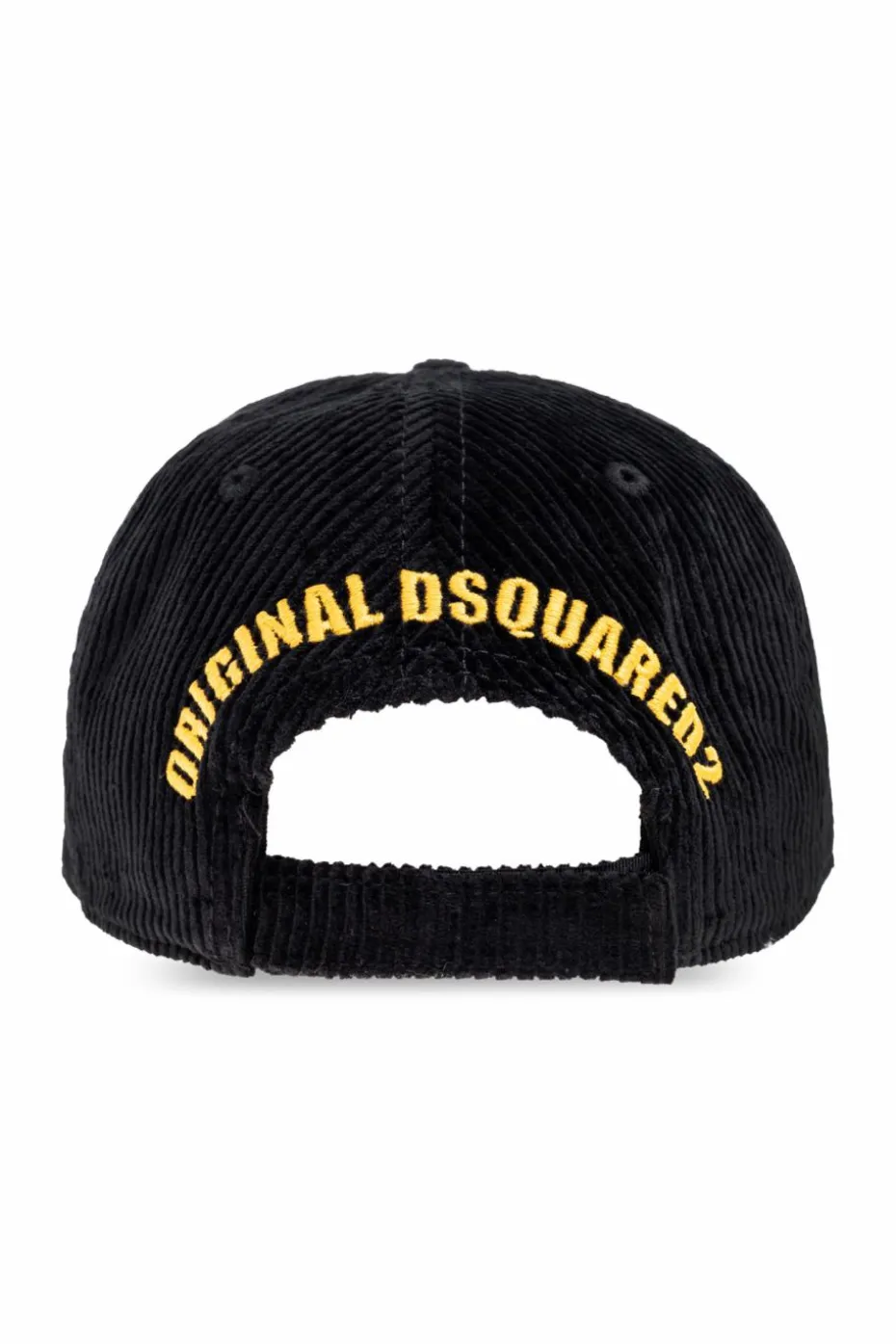 Dsquared2 CZARNY Czapka z daszkiem