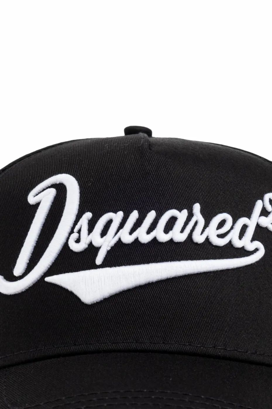 Dsquared2 CZARNY Czapka z daszkiem