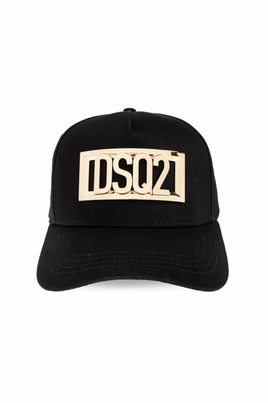 Dsquared2 CZARNY Czapka z daszkiem