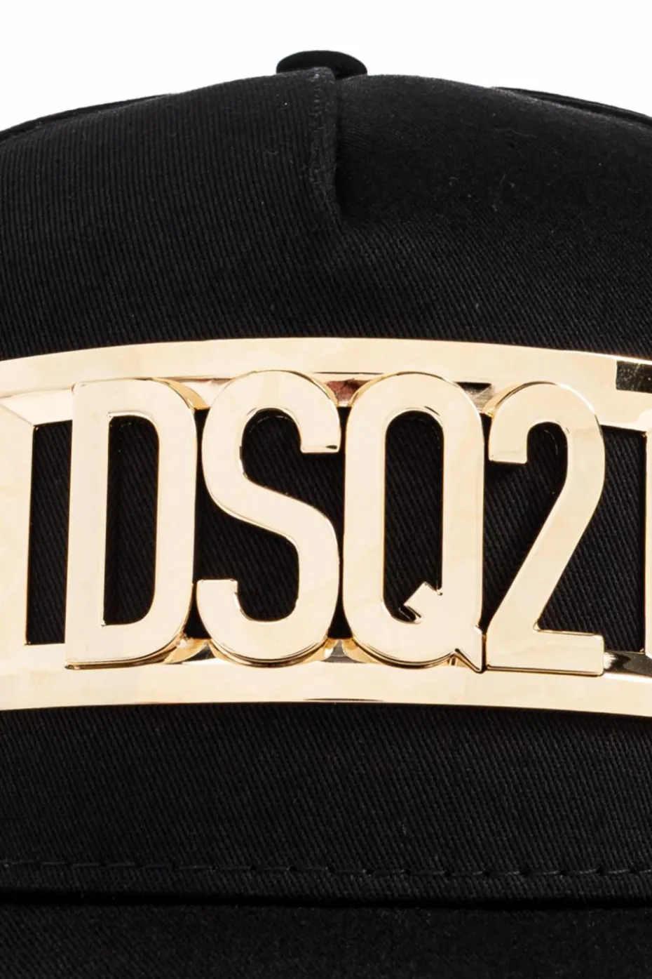Dsquared2 CZARNY Czapka z daszkiem