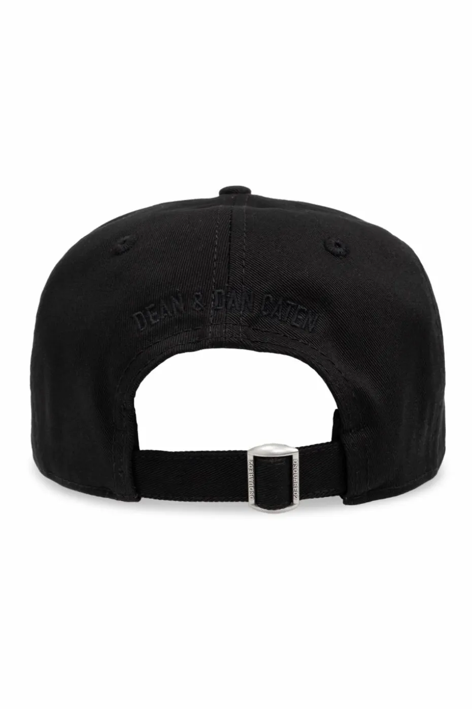 Dsquared2 CZARNY Czapka z daszkiem