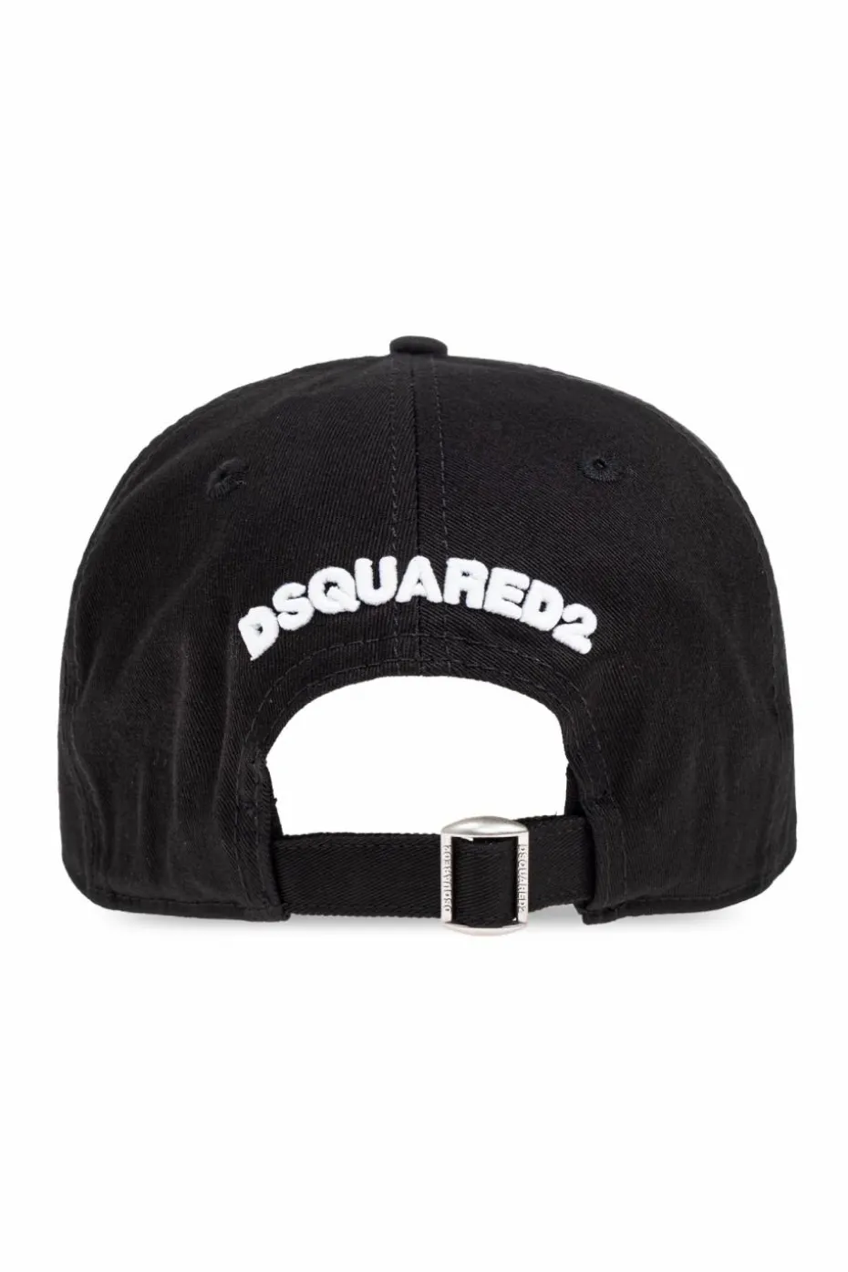 Dsquared2 CZARNY Czapka z daszkiem