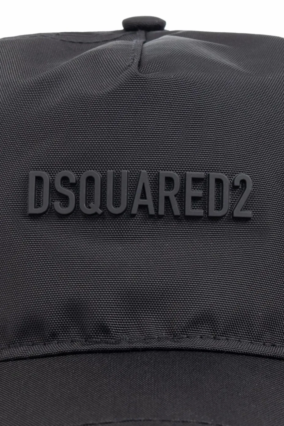 Dsquared2 CZARNY Czapka z daszkiem