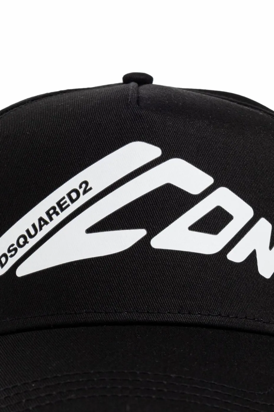 Dsquared2 CZARNY Czapka z daszkiem