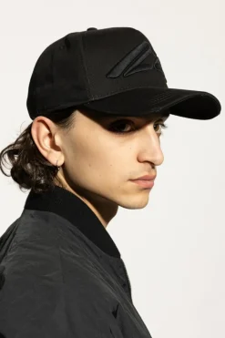 Dsquared2 CZARNY Czapka z daszkiem