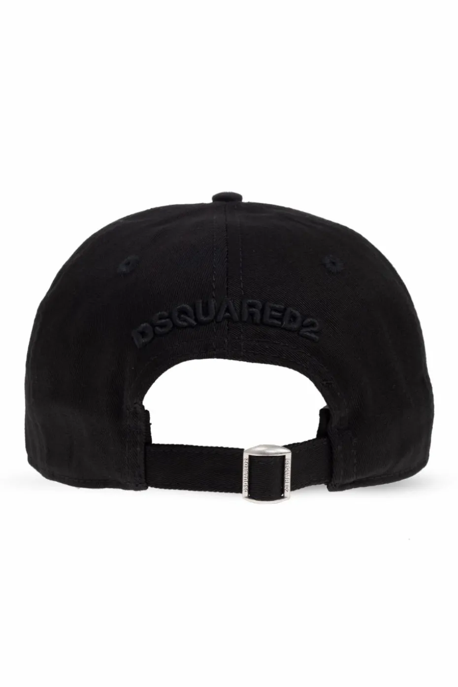 Dsquared2 CZARNY Czapka z daszkiem