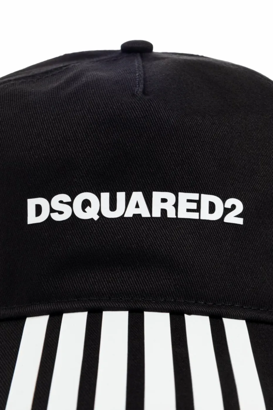 Dsquared2 CZARNY Czapka z daszkiem